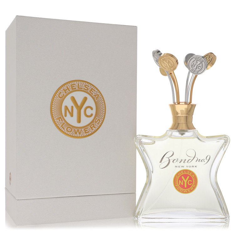 Chelsea Flowers 3.3 oz Eau De Parfum Spray with Anniversary Cap For Women By Bond No. 9