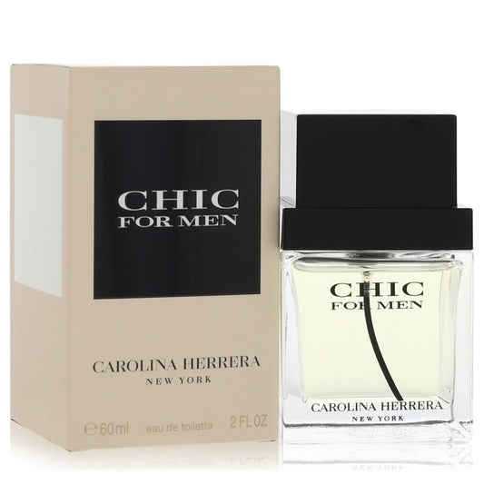 Chic 2 oz Eau De Toilette Spray For Men By Carolina Herrera