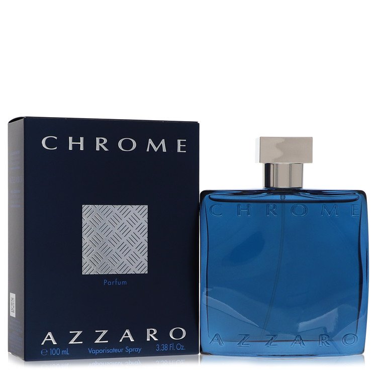 Chrome 3.4 oz Parfum Spray For Men By Azzaro