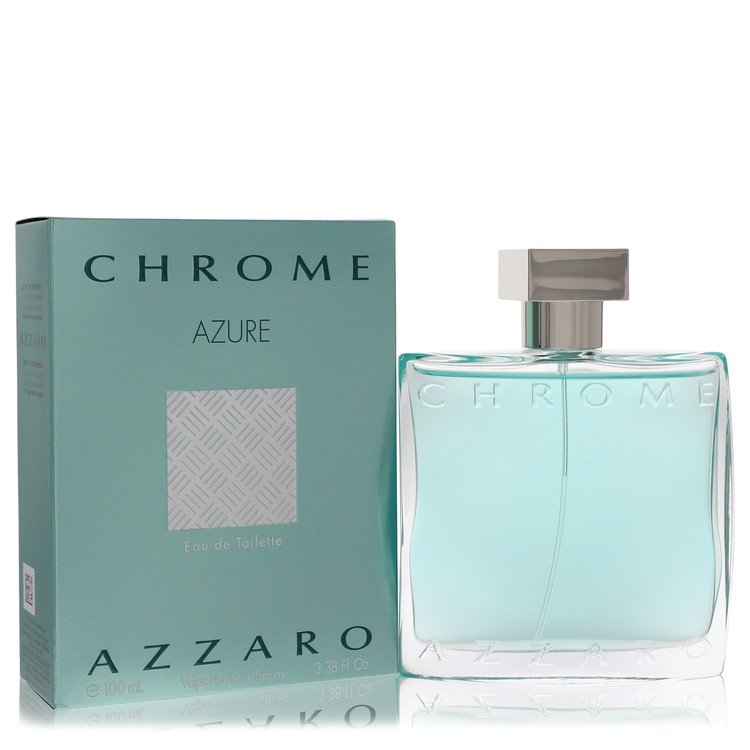 Chrome Azure 3.4 oz Eau De Toilette Spray For Men By Azzaro