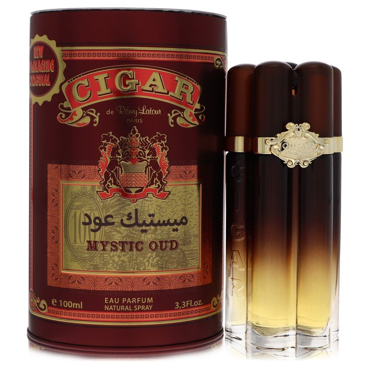 Cigar Mystic Oud 3.3 oz Eau De Parfum Spray For Men By Remy Latour