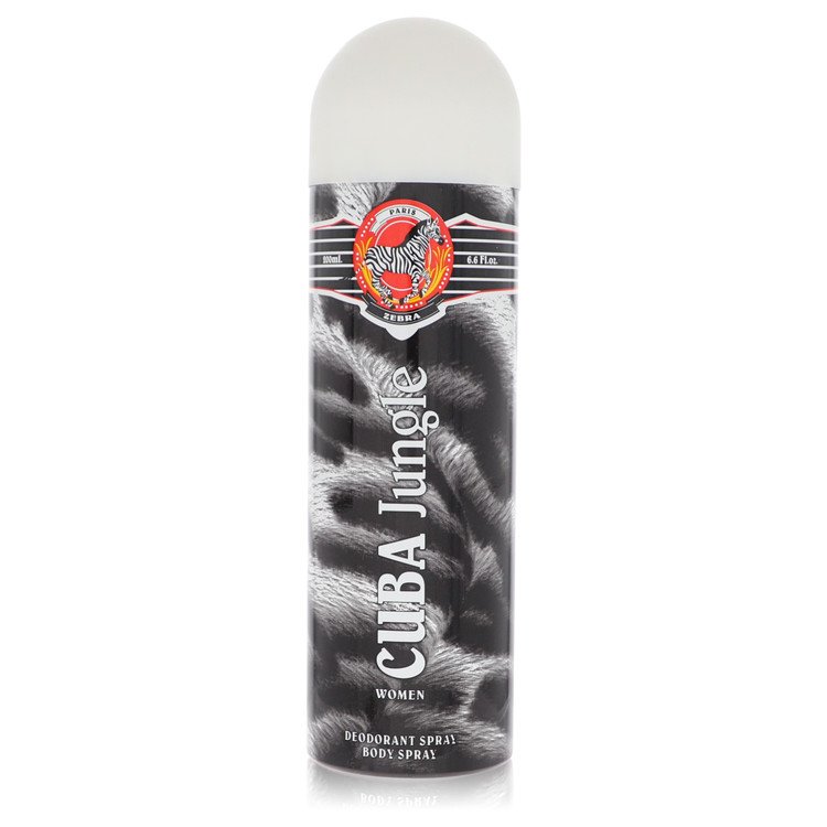 Cuba Jungle Zebra Deodorant Spray By Fragluxe 2.5 oz Deodorant Spray For Women By Fragluxe