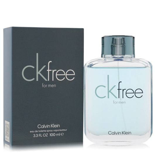 Ck Free 3.4 oz Eau De Toilette Spray For Men By Calvin Klein