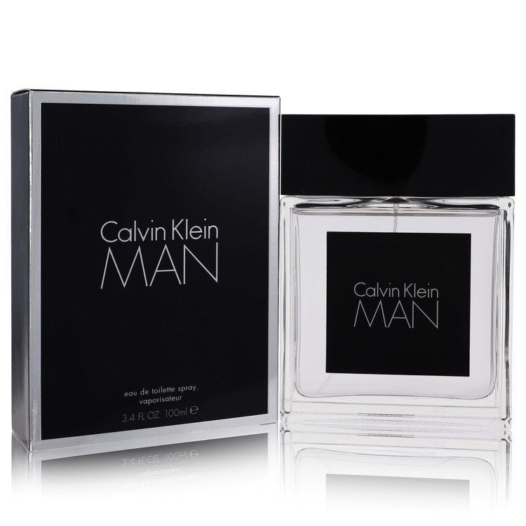 Calvin Klein Man 3.4 oz Eau De Toilette Spray For Men By Calvin Klein