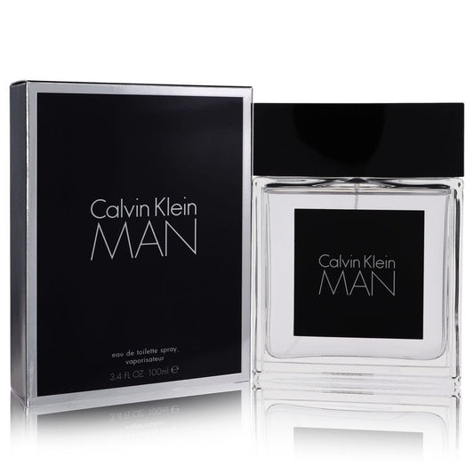 Calvin Klein Man 3.4 oz Eau De Toilette Spray For Men By Calvin Klein