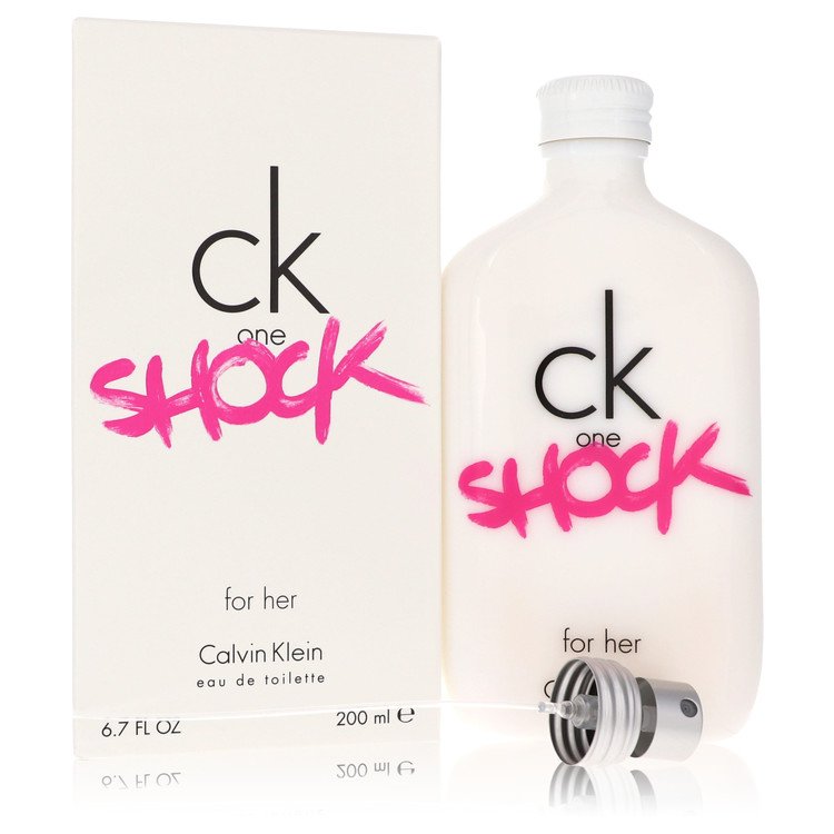 Ck One Shock 6.7 oz Eau De Toilette Spray For Women By Calvin Klein