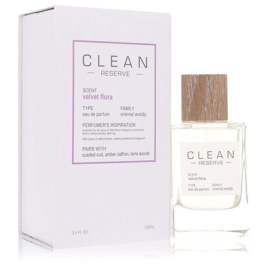 Clean Reserve Velvet Flora 3.4 oz Eau De Parfum Spray For Women By Clean