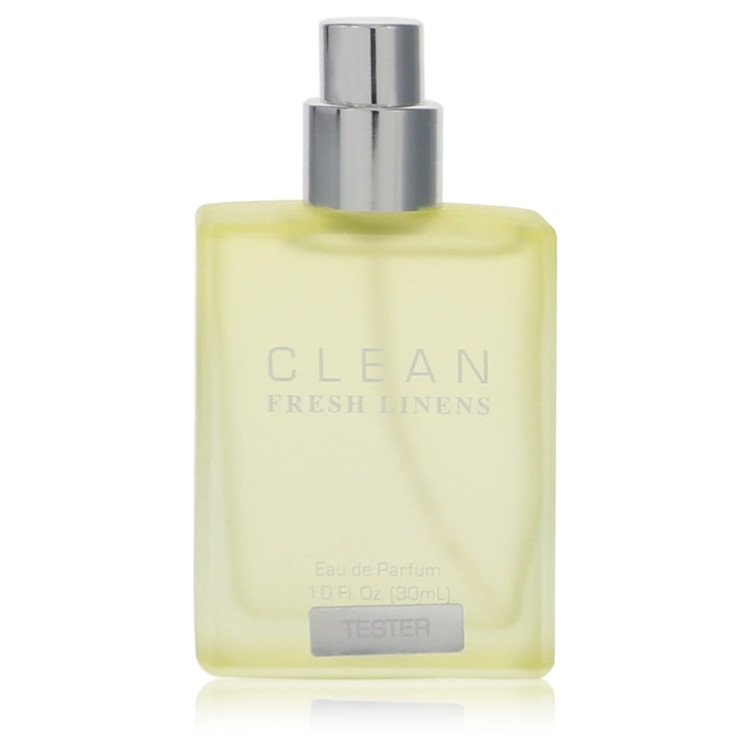Clean Fresh Linens Eau De Parfum Spray 1 oz Eau De Parfum Spray (Unisex Tester) For Women By Clean