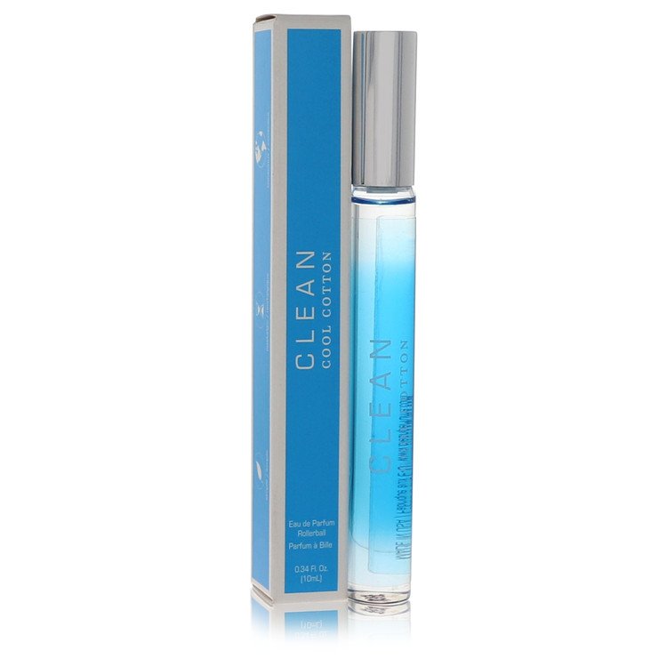 Clean Cool Cotton 0.34 oz Mini EDP Roller Ball For Women By Clean