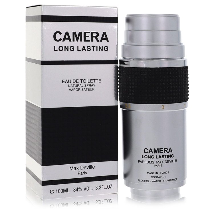 Camera Long Lasting 3.4 oz Eau De Toilette Spray For Men By Max Deville