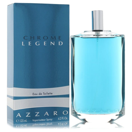 Chrome Legend 4.2 oz Eau De Toilette Spray For Men By Azzaro