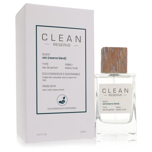 Clean Rain Reserve Blend 3.4 oz Eau De Parfum Spray For Women By Clean