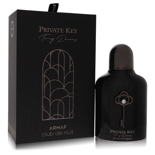 Club De Nuit Private Key To My Dreams Extrait De Parfum Spray 3.4 oz Extrait De Parfum Spray (Unisex) For Men By Armaf