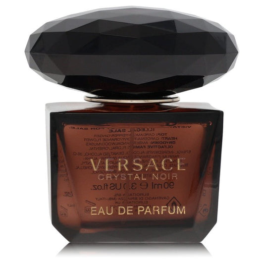 Crystal Noir Eau De Parfum Spray 3 oz Eau De Parfum Spray (Tester) For Women By Versace