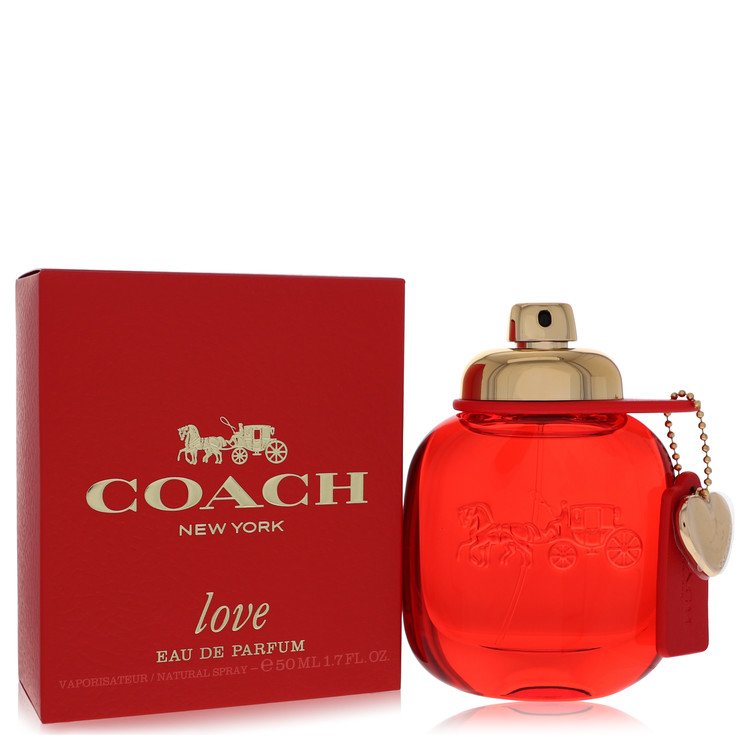 Coach Love 1.7 oz Eau De Parfum Spray (red packaging) For Women By Coach