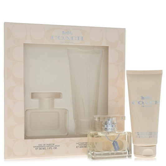 Coach Signature Gift Set By Coach 1 oz  Eau De Parfum Spray  +  3.3 oz Body Lotion For Women By Coach