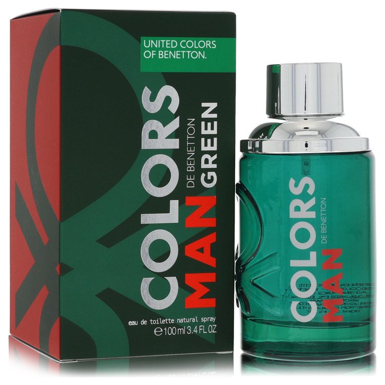 Colors De Benetton Green 3.4 oz Eau De Toilette Spray For Men By Benetton