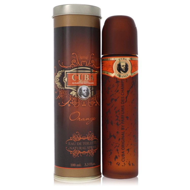 Cuba Orange 3.4 oz Eau De Toilette Spray For Men By Fragluxe