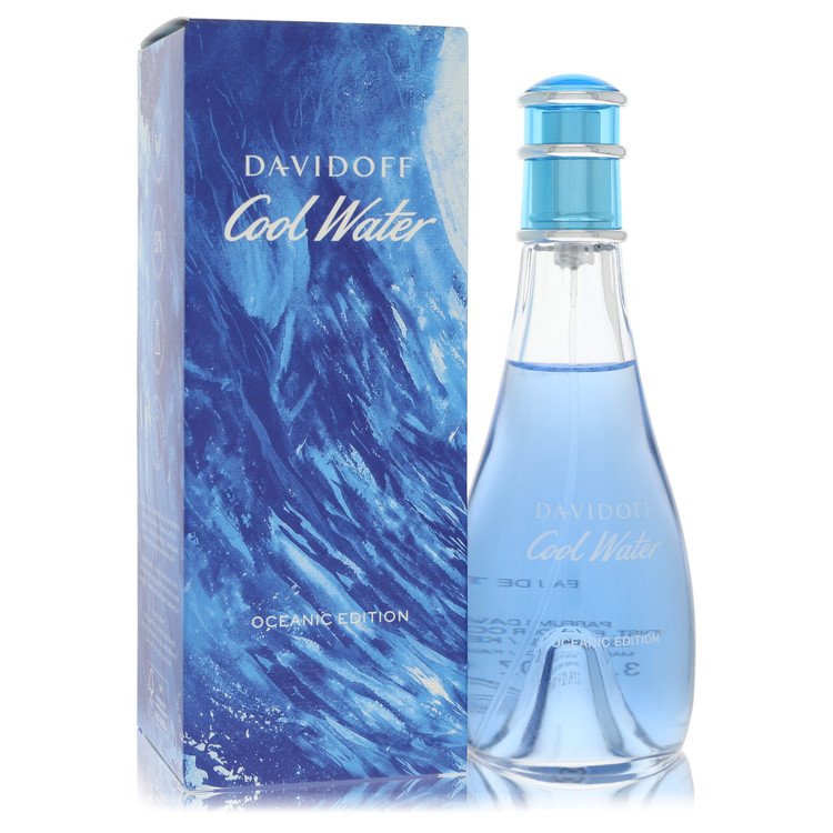 Cool Water Oceanic Edition Eau De Toilette Spray By Davidoff 3.3 oz Eau De Toilette Spray For Women By Davidoff