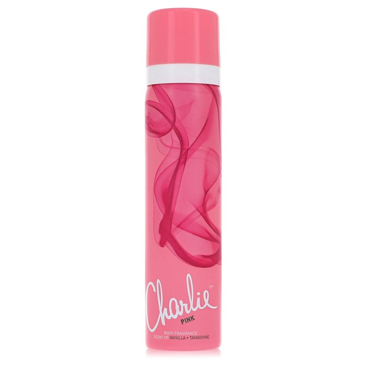 Charlie Pink 2.5 oz Body Spray For Women By Revlon