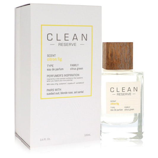 Clean Reserve Citron Fig 3.4 oz Eau De Parfum Spray For Women By Clean
