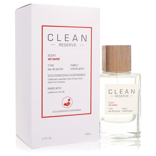 Clean Reserve Sel Santal 3.4 oz Eau De Parfum Spray For Women By Clean