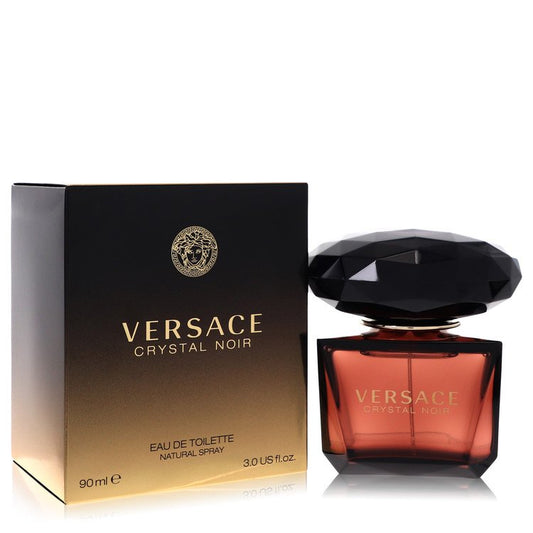 Crystal Noir 3 oz Eau De Toilette Spray For Women By Versace