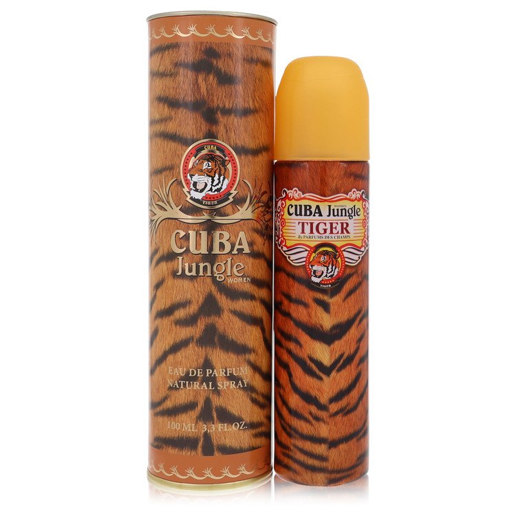 Cuba Jungle Tiger 3.4 oz Eau De Parfum Spray For Women By Fragluxe