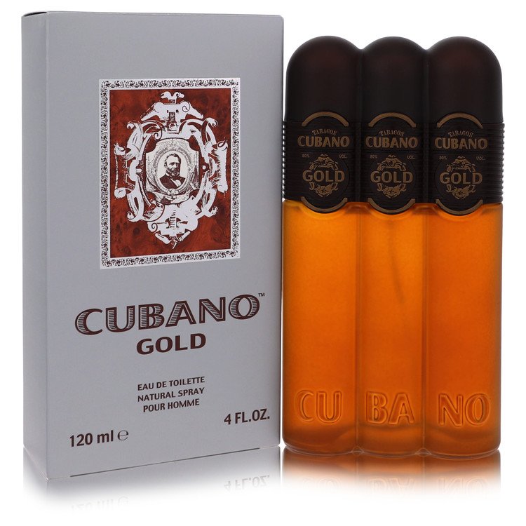 Cubano Gold 4 oz Eau De Toilette Spray For Men By Cubano