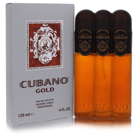 Cubano Gold 4 oz Eau De Toilette Spray For Men By Cubano