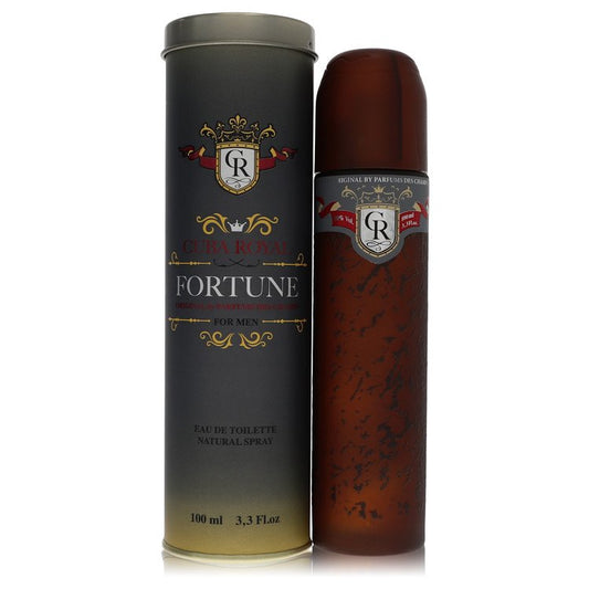 Cuba Royal Fortune 3.3 oz Eau De Toilette Spray For Men By Fragluxe
