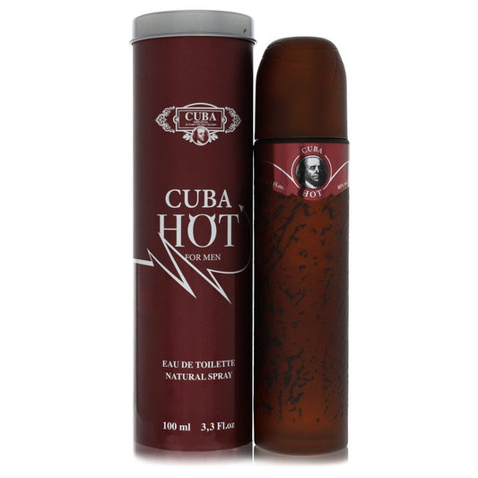 Cuba Hot 3.3 oz Eau De Toilette Spray For Men By Fragluxe