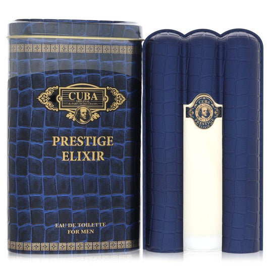 Cuba Prestige Elixir 3 oz Eau De Toilette Spray For Men By Fragluxe