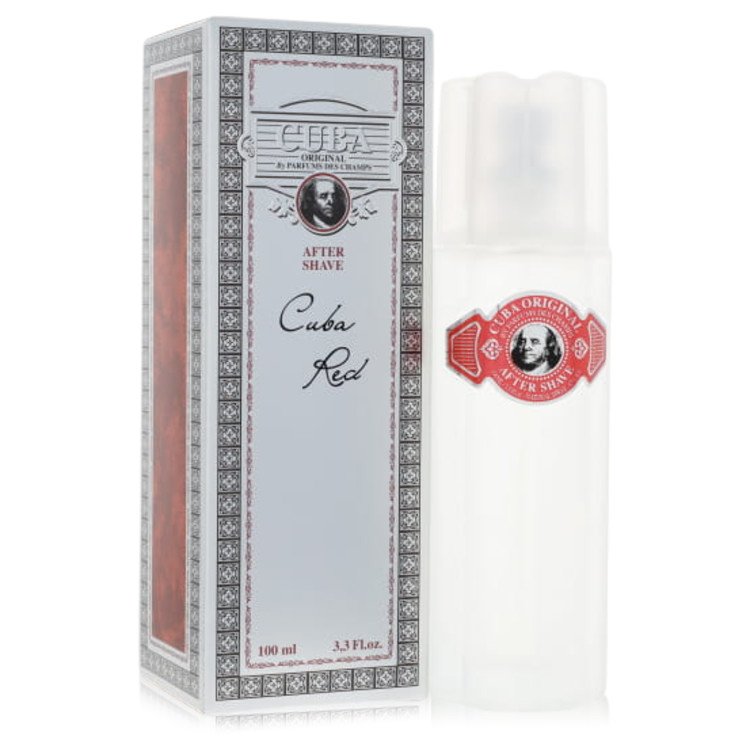 Cuba Red 3.4 oz After Shave Spray For Men By Fragluxe
