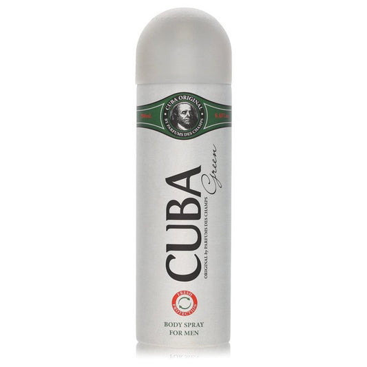 Cuba Green 6.7 oz Deodorant Spray For Men By Fragluxe