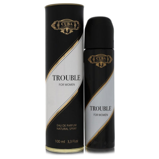Cuba Trouble 3.3 oz Eau De Parfum Spray For Women By Fragluxe