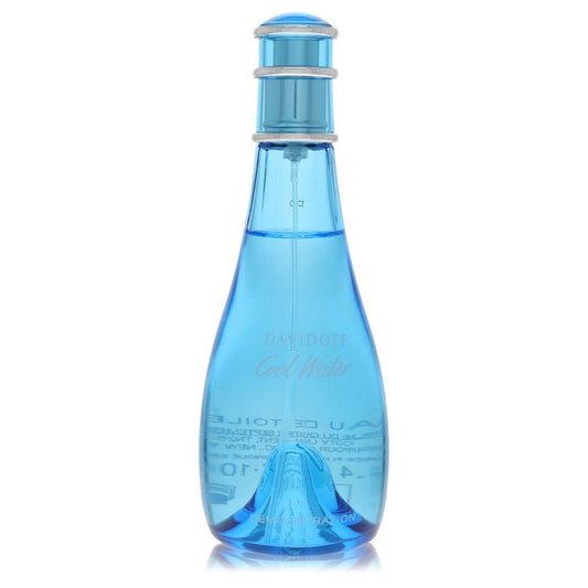 Cool Water Eau De Toilette Spray 3.4 oz Eau De Toilette Spray (Tester) For Women By Davidoff