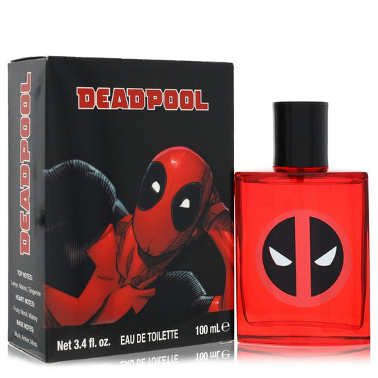 Deadpool 3.4 oz Eau De Toilette Spray For Men By Marvel