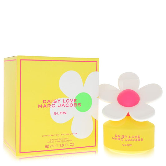 Daisy Love Glow 1.7 oz Eau De Toilette Spray (Limited Edition) For Women By Marc Jacobs