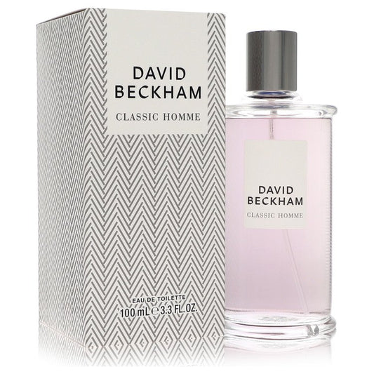 David Beckham Classic Homme 3.3 oz Eau De Toilette Spray For Men By David Beckham