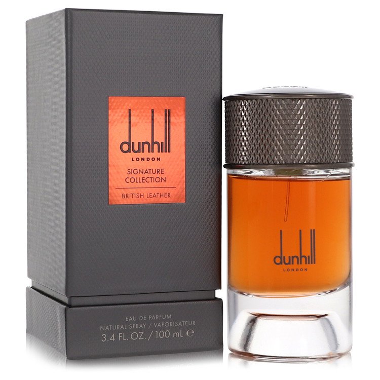 Dunhill British Leather Eau De Parfum Spray By Alfred Dunhill 3.4 oz Eau De Parfum Spray For Men By Alfred Dunhill
