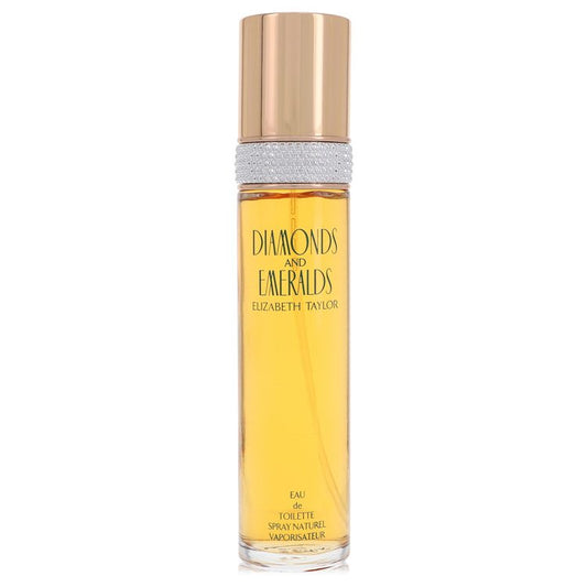 Diamonds & Emeralds Eau De Toilette Spray 3.3 oz Eau De Toilette Spray (unboxed) For Women By Elizabeth Taylor