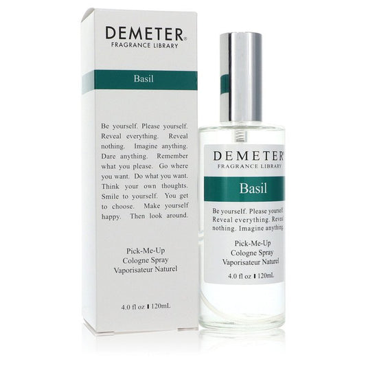 Demeter Basil Cologne Spray 4 oz Cologne Spray (Unisex) For Men By Demeter