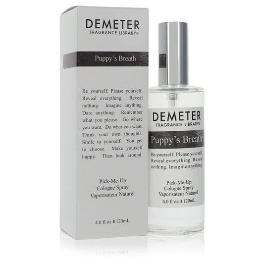 Demeter Puppy's Breath Cologne Spray 4 oz Cologne Spray (Unisex) For Men By Demeter