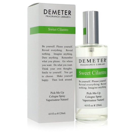 Demeter Sweet Cilantro Cologne Spray 4 oz Cologne Spray (Unisex) For Men By Demeter