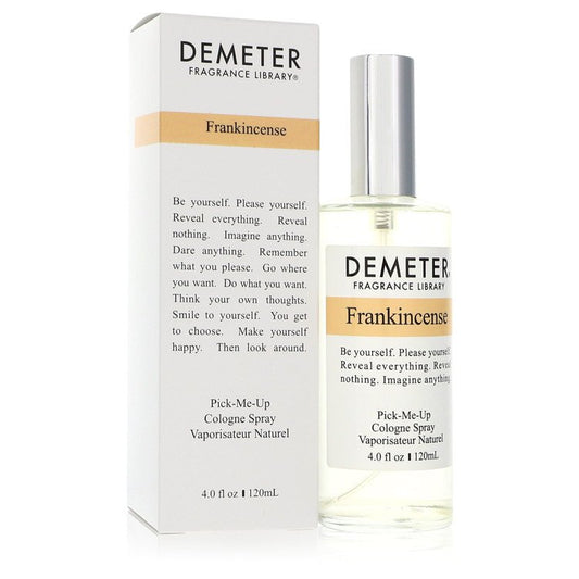 Demeter Frankincense Cologne Spray 4 oz Cologne Spray (Unisex) For Women By Demeter