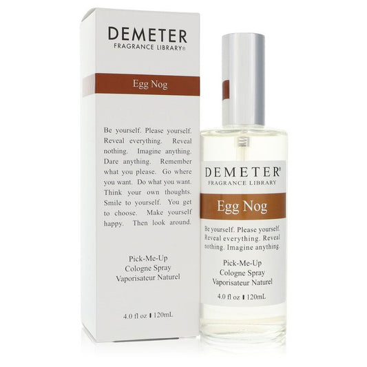 Demeter Egg Nog Cologne Spray 4 oz Cologne Spray (Unisex) For Women By Demeter