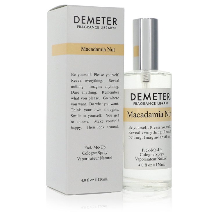 Demeter Macadamia Nut Cologne Spray 4 oz Cologne Spray (Unisex) For Women By Demeter