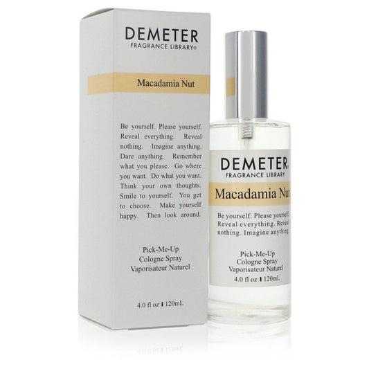 Demeter Macadamia Nut Cologne Spray 4 oz Cologne Spray (Unisex) For Women By Demeter