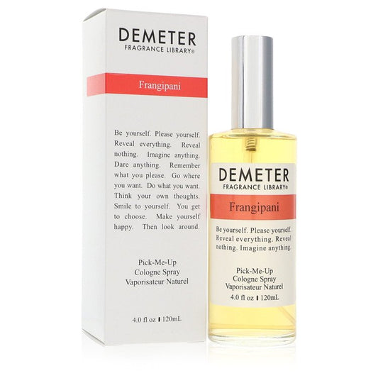 Demeter Frangipani Cologne Spray 4 oz Cologne Spray (Unisex) For Women By Demeter